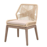 BLU Home Loom Dining Chair - Sand (Set of 2) Furniture orient-express-6808KD.SND/FLGRY/NG 00842279106041