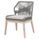 BLU Home Loom Outdoor Dining Chair - Taupe & White (Set of 2) Furniture orient-express-6808KD.PLA-R/SG/GT 842279120641
