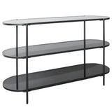 BLU Home Lozz Glass Console Table Tables moes-KK-1027-02 840026461962