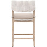 BLU Home Lucia Counter Stool Furniture orient-express-6810CS.WTR/LGRY/NG