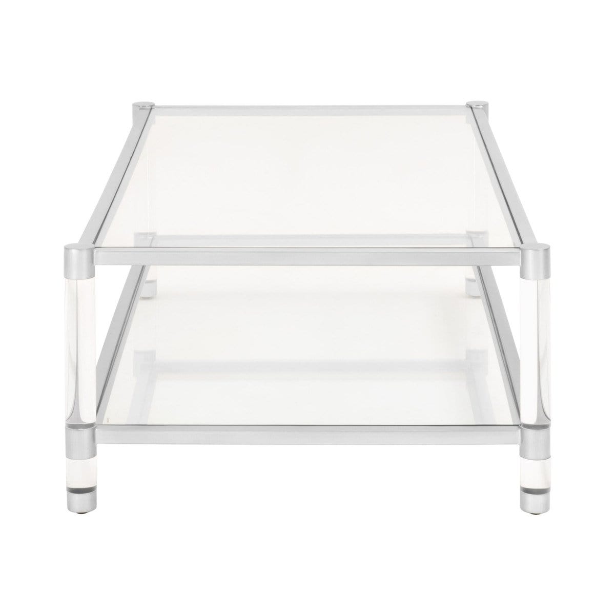 BLU Home Nouveau Coffee Table - Stainless Steel Furniture