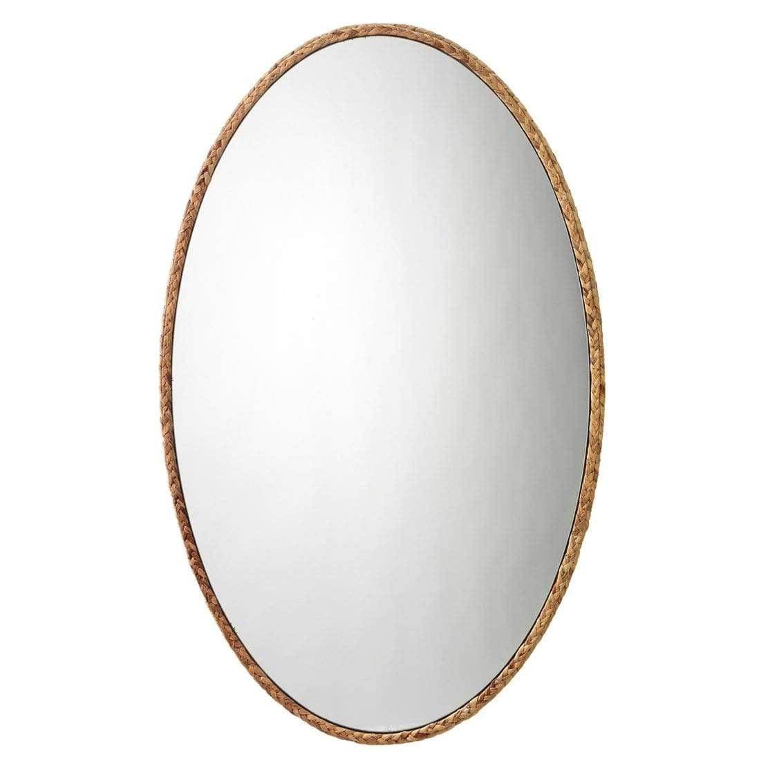 BLU Home Sparrow Braided Oval Mirror Wall jamie-young-LS6SPAROVNA