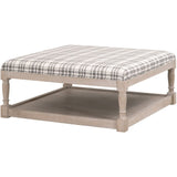 BLU Home Townsend Upholstered Coffee Table Furniture