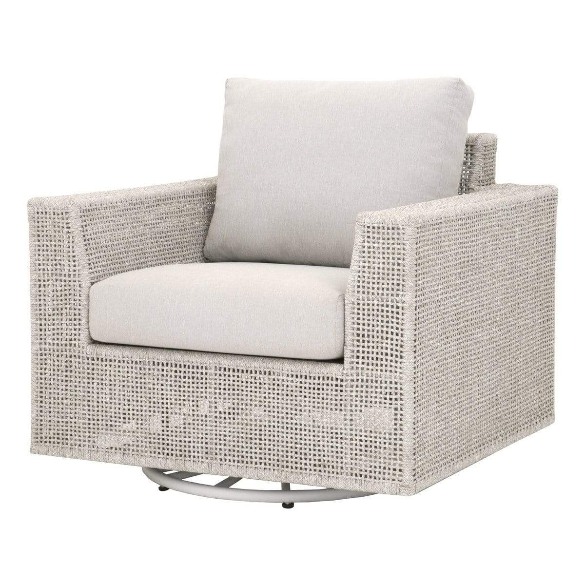BLU Home Tropez Outdoor Swivel Rocker Sofa Chair Furniture orient-express-6843-1SRCK.WTA/PUM