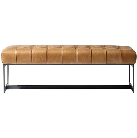 BLU Home Wyatt Leather Bench Furniture moes-QN-1002-40 840026433549