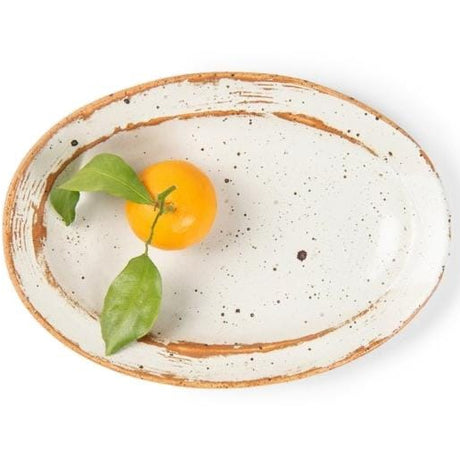 Blue Pheasant Dawson Serving Platters (Pack of 2) - Rustic White Decor