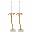 Blue Pheasant Farrah Candle Holders (Pack of 2) Pillow & Decor blue-pheasant-BP003374