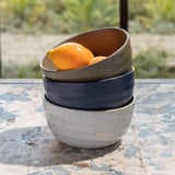 Blue Pheasant Hayes Dinnerware - (Pack of 4) White Salt Glaze-Mug Decor