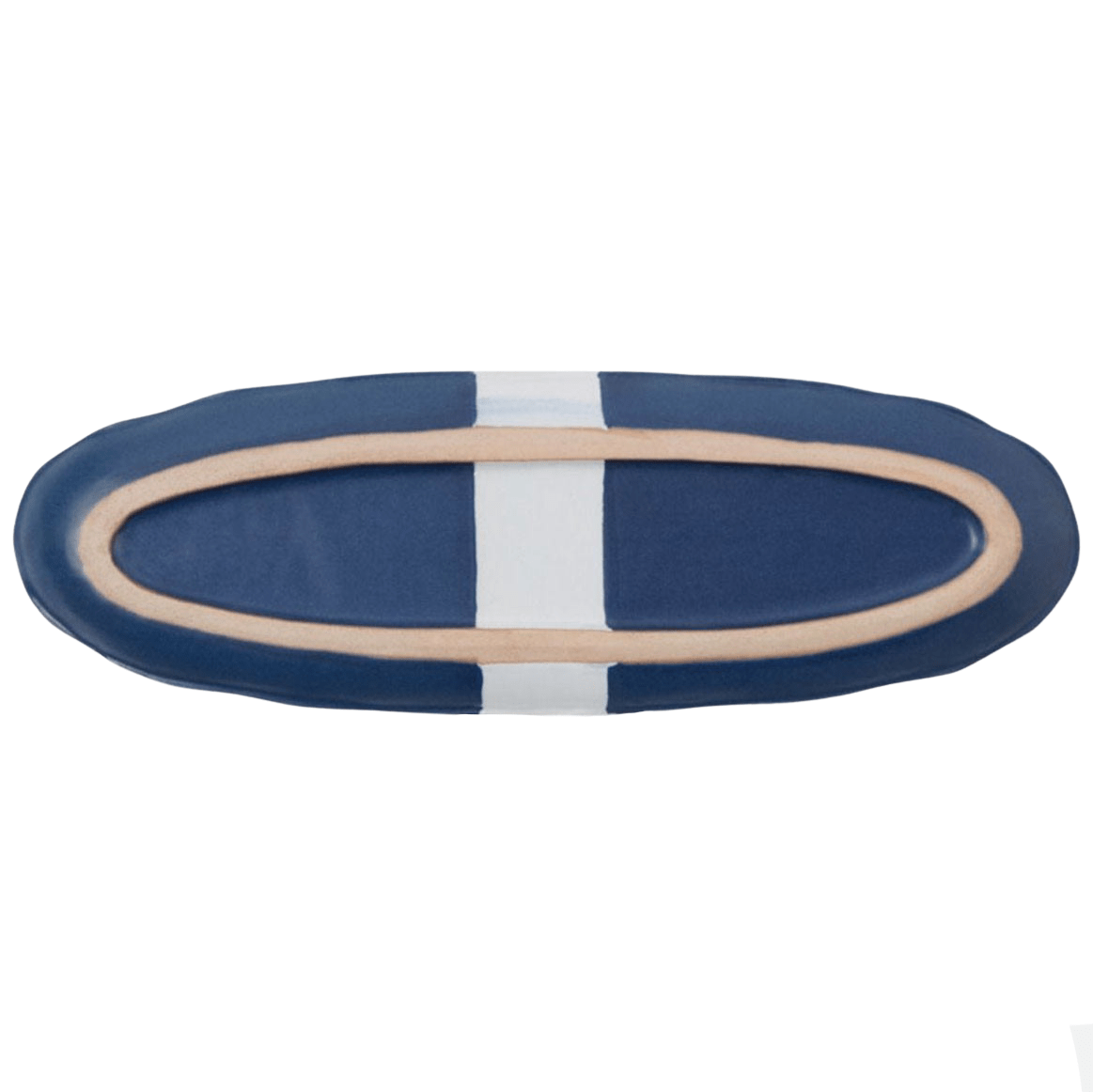 Blue Pheasant Scott Oval Serving Platters (Set of 2) Pillow & Decor blue-pheasant-BP003725