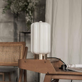BoBo Intriguing Objects Glass Table Lamp White Deco Lighting bobo-BI042-52-3