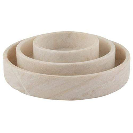 BoBo Intriguing Objects Marble Bowls - Straight Decor BoBo-Marble-Bowls-Straight