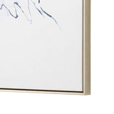 Villa & House Agean Diary Framed Silk Panel - Navy Blue Wall villa-house-AGD-675-18