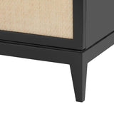 Villa & House Astor 3-Drawer Side Table - Black PRODUCTION PAUSE Furniture villa-house-AST-130-01