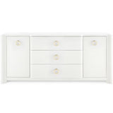 Villa & House Audrey 3-Drawer and 2-Door Cabinet - White Furniture