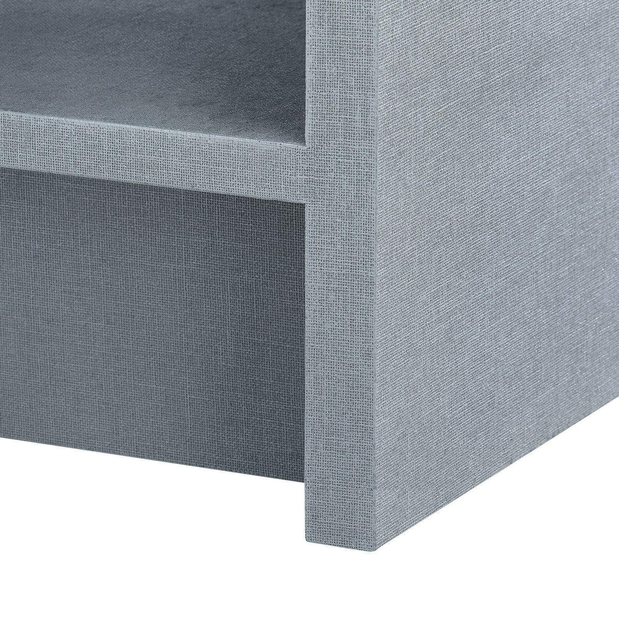 Villa & House Benjamin Linen 1-Drawer Side Table Furniture