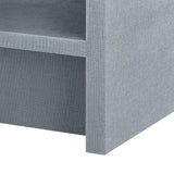 Villa & House Benjamin Linen 1-Drawer Side Table Furniture