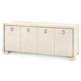 Villa & House Blake 4-Door Cabinet - Blanched Oak Furniture villa-house-BLK-450-22-PULL-RAQ-804