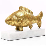 Villa & House Carp Fish Statue - Gold Decor villa-house-CRP-700-808