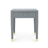Villa & House Claudette 1-Drawer Side Table - Grey Furniture villa-house-CLU-110-5126