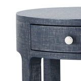 Villa & House Dakota 1-Drawer Round Side Table Furniture