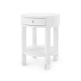 Villa & House Dakota 1-Drawer Round Side Table Furniture villa-house-DAK-115-5129