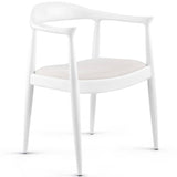 Villa & House Danish Armchair - White Furniture villa-house-DAN-555-09