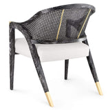 Villa & House Edward Lounge Chair - Black Furniture villa-house-EWD-555-91