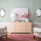 Villa & House Elina Extra Large 6-Drawer Dresser Furniture
