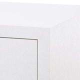 Villa & House Frances Large 6-Drawer Dresser - White Furniture villa-house-FRA-250-59-Silver