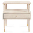 Villa & House Gabriel 1-Drawer Side Table - Espresso Furniture