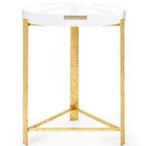 Villa & House Harrison Side Table - Gold Furniture villa-house-HRR-100-808