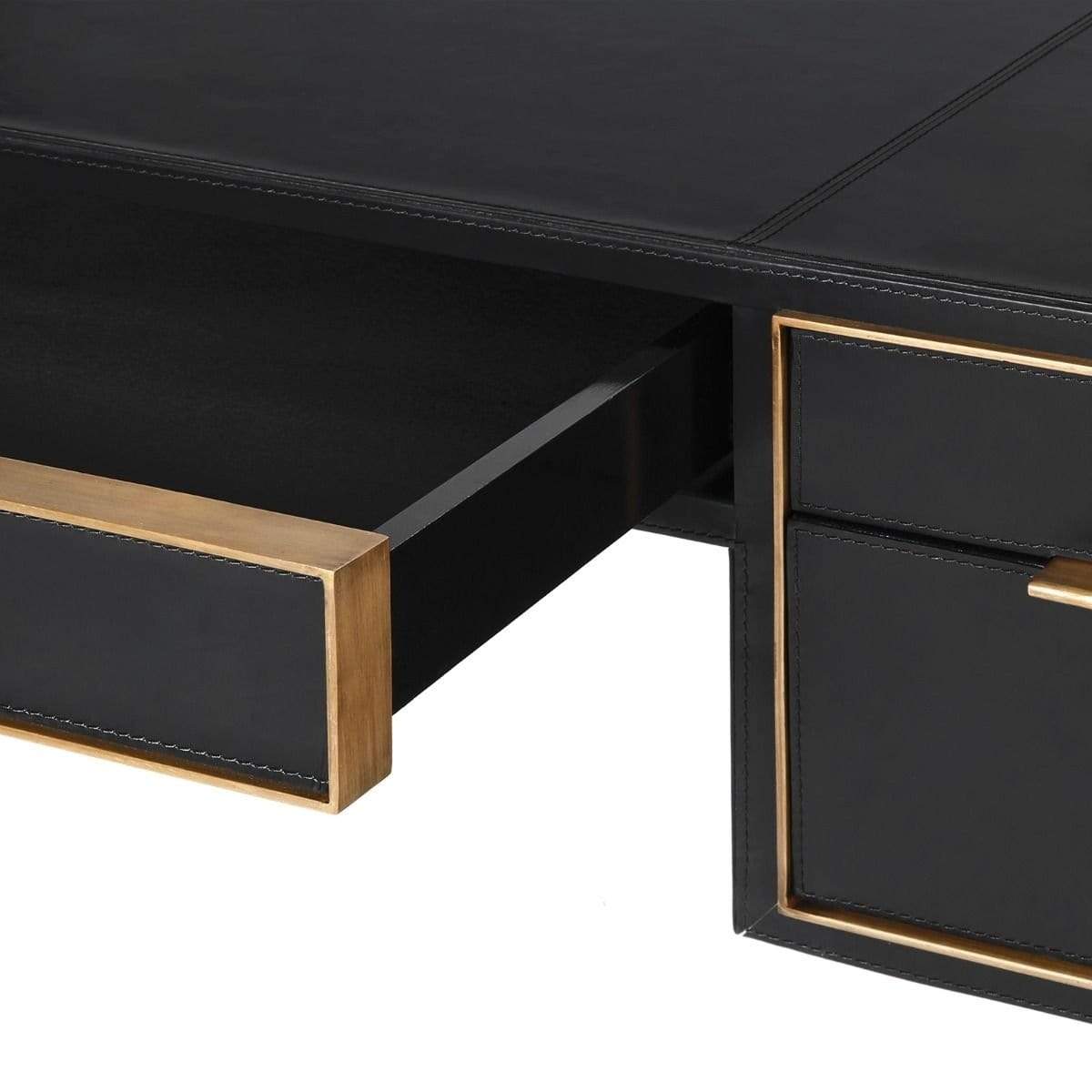 Villa & House Hunter Desk - Black Furniture villa-house-HNT-350-401
