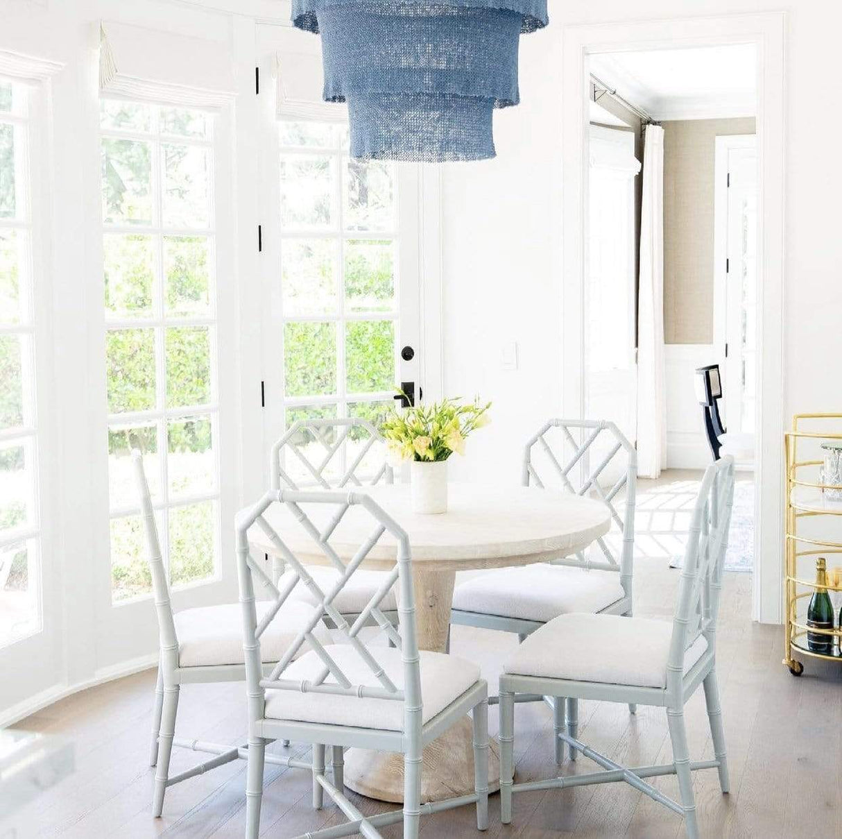 Villa & House Jardin Side Chair - White Furniture villa-house-JAR-550-09