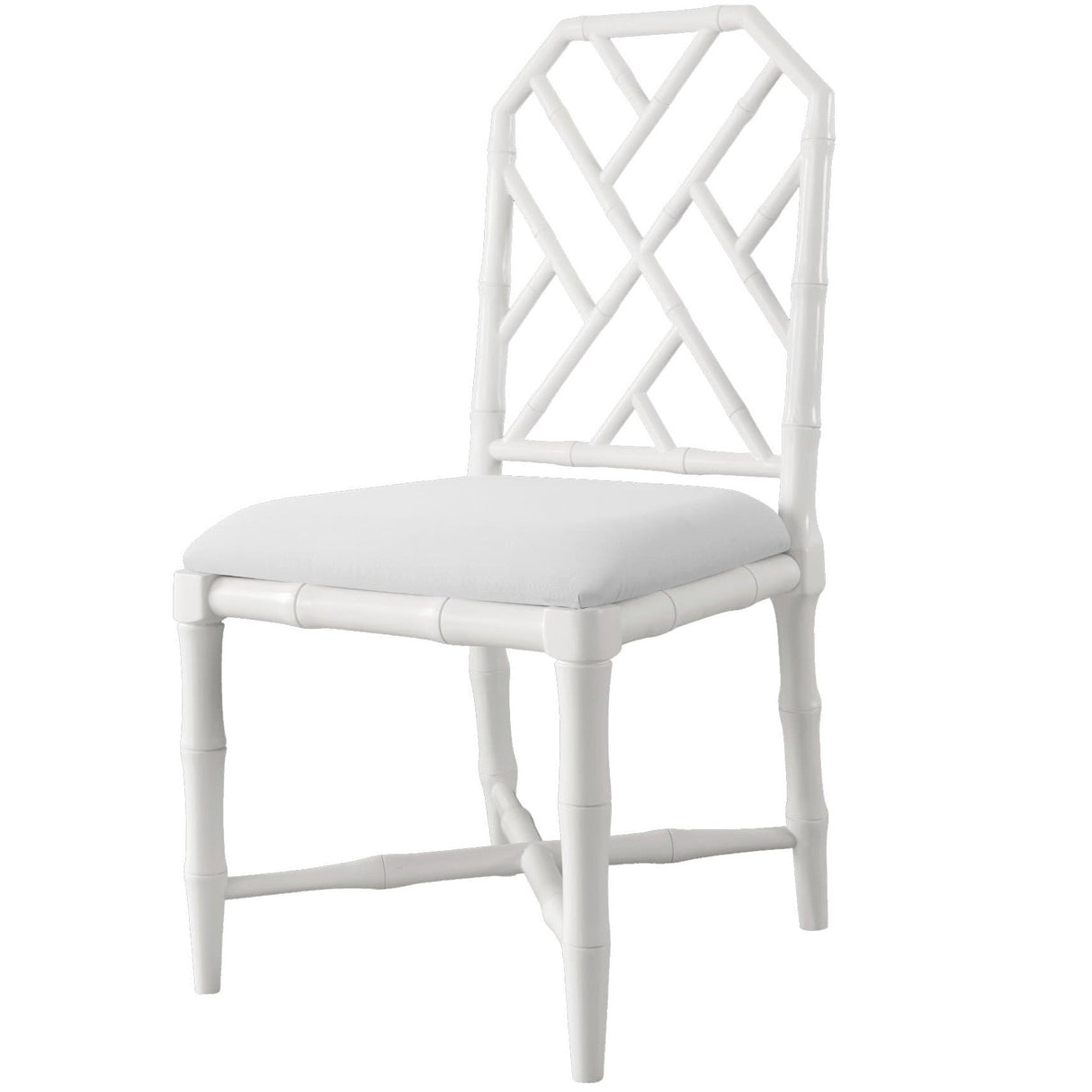 Villa & House Jardin Side Chair - White Furniture Bungalow-JAR-550-09