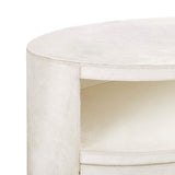 Villa & House Julius 2-Drawer Side Table - White Furniture