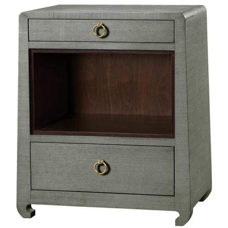 Villa & House Ming 2 Drawer Side Table Furniture villa-house-MNG-120-67-Gold
