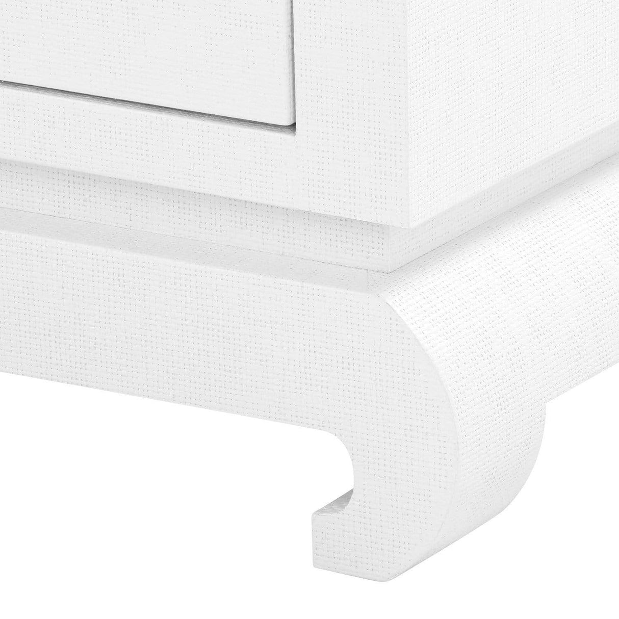 Villa & House Ming 2 Drawer Side Table - White Furniture