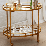 Villa & House Normandy Bar Cart - Gold Furniture villa-house-NOR-325-808-TB
