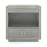 Villa & House Parker 2-Drawer Side Table - Silver Furniture