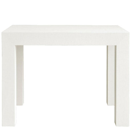 Villa & House Parsons Side Table in White Furniture villa-house-PSN-100-59