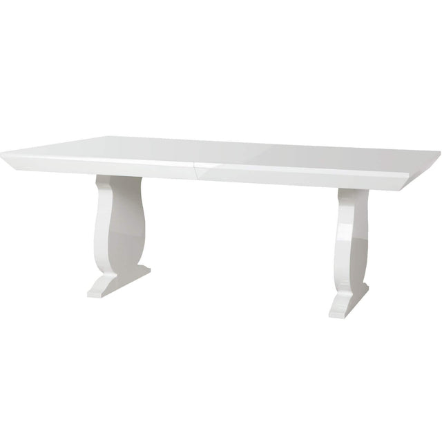 Villa & House Porto Dining Table in White Furniture Bungalow-POR-375-09-TB
