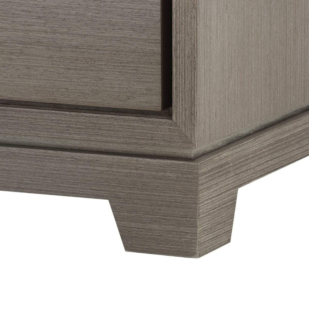 Villa & House Stanford Extra Large 6-Drawer Dresser - Taupe Gray Furniture