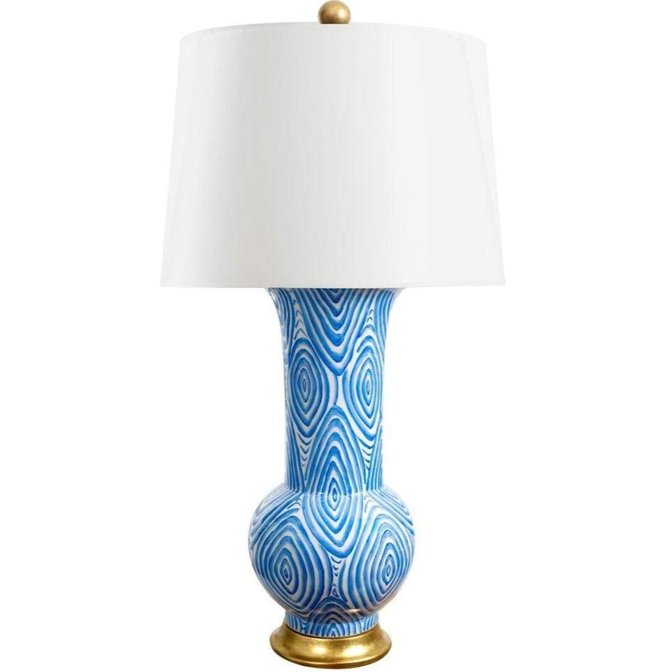 Villa & House Twig Lamp - Blue/White-Base Only Lighting villa-house-TWI-800-300-Base Only