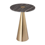Candelabra Home Addyson Marble Side Table Furniture TOV-OC18341