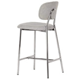 Candelabra Home Ariana Counter Stool - Set of 2- Grey Furniture