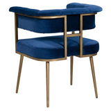Candelabra Home Astrid Velvet Chair Furniture