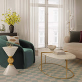Candelabra Home Balhi Side Table - White Furniture TOV-OC18273