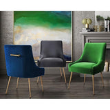 Candelabra Home Beatrix Velvet Side Chair Furniture