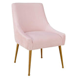 Candelabra Home Beatrix Velvet Side Chair Furniture TOV-D7222