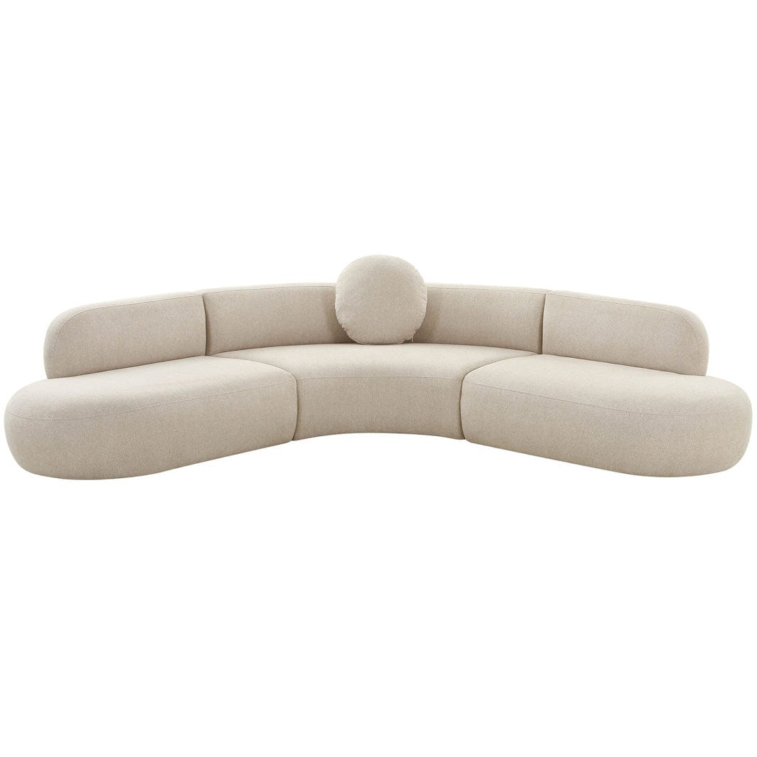 Candelabra Home Broohah Boucle Sectional Sofas